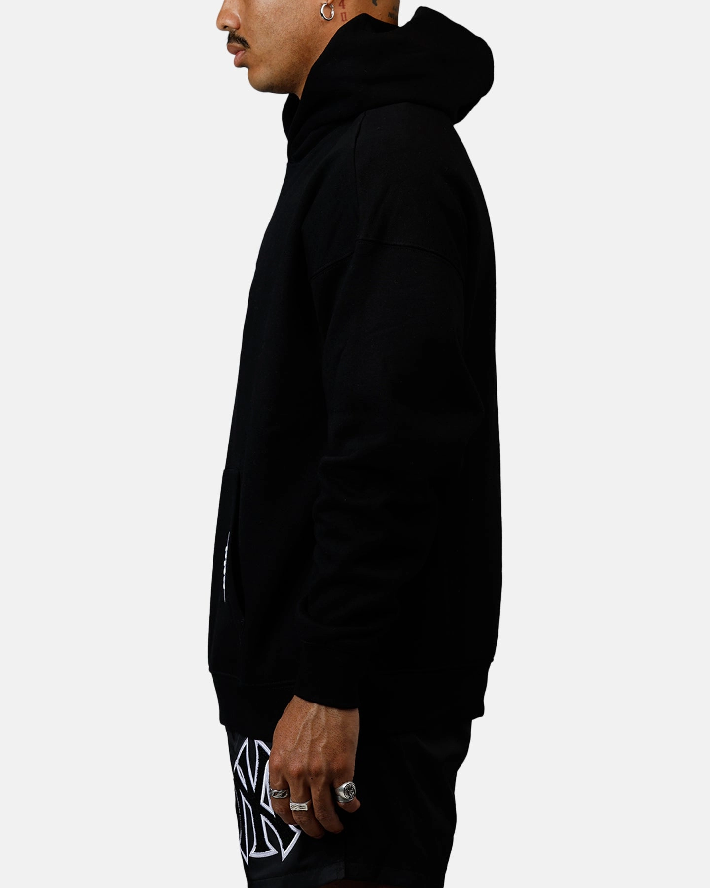 Dry Touch Smart Pro Standard New York Yankees Chenille Hoodie Black