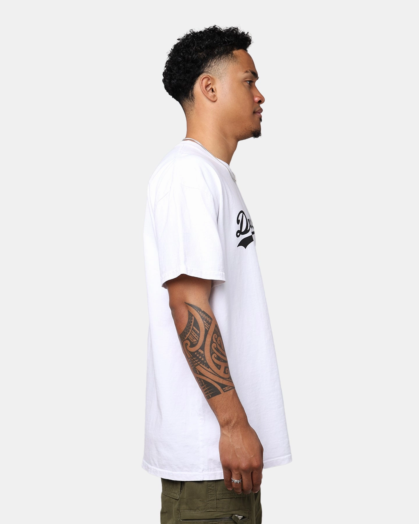 Seasonal Staple Vintage Wash Effect Dreamville Dreamville Logo Vintage T-Shirt White