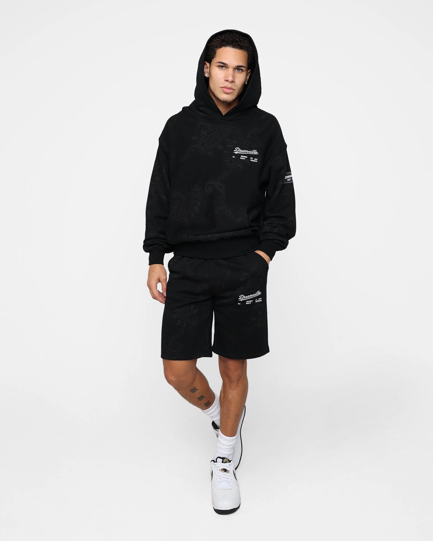 entertainment industry Dreamville Records Sweatshorts Black