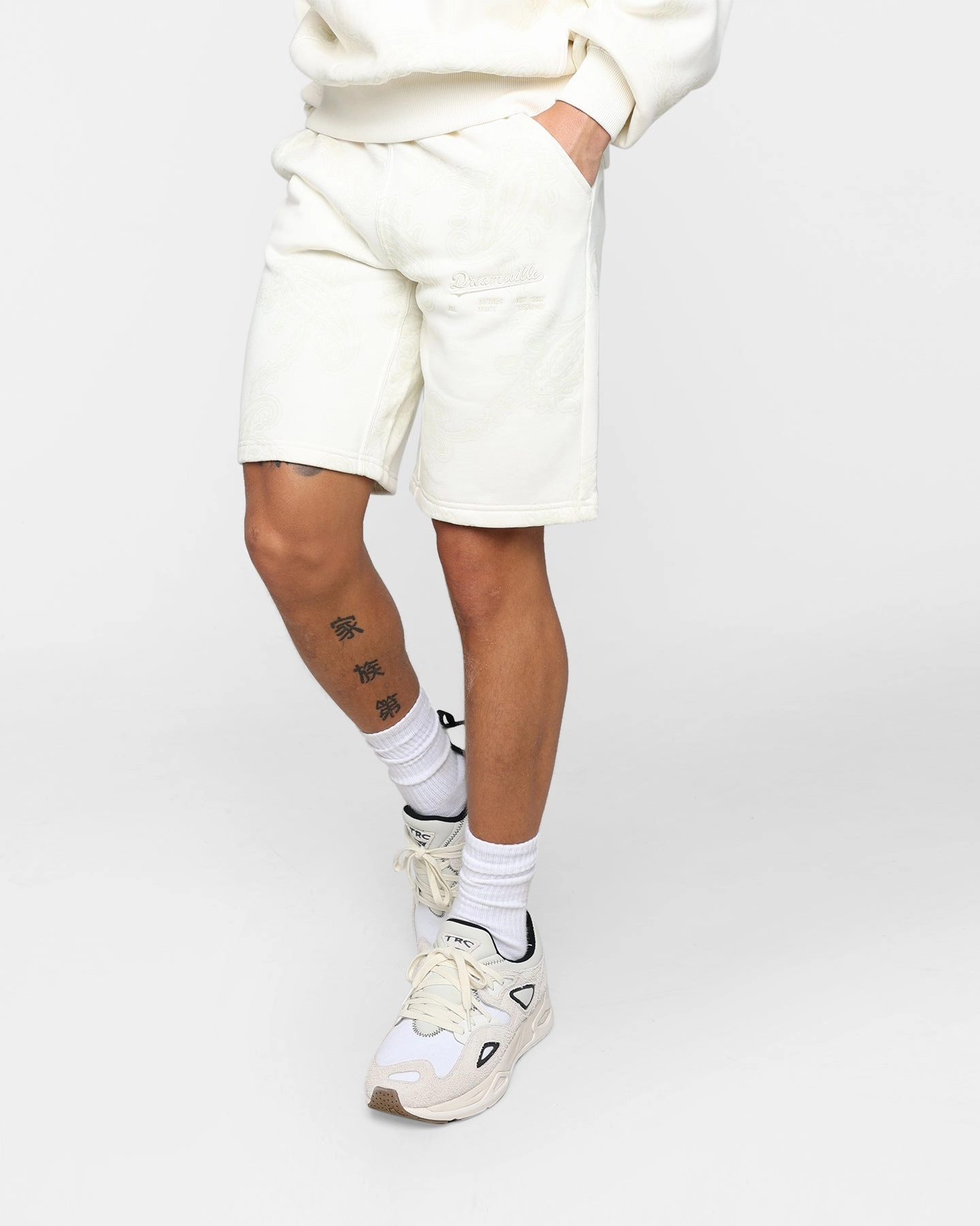 Camping Gear Dreamville Records Sweatshorts Cream