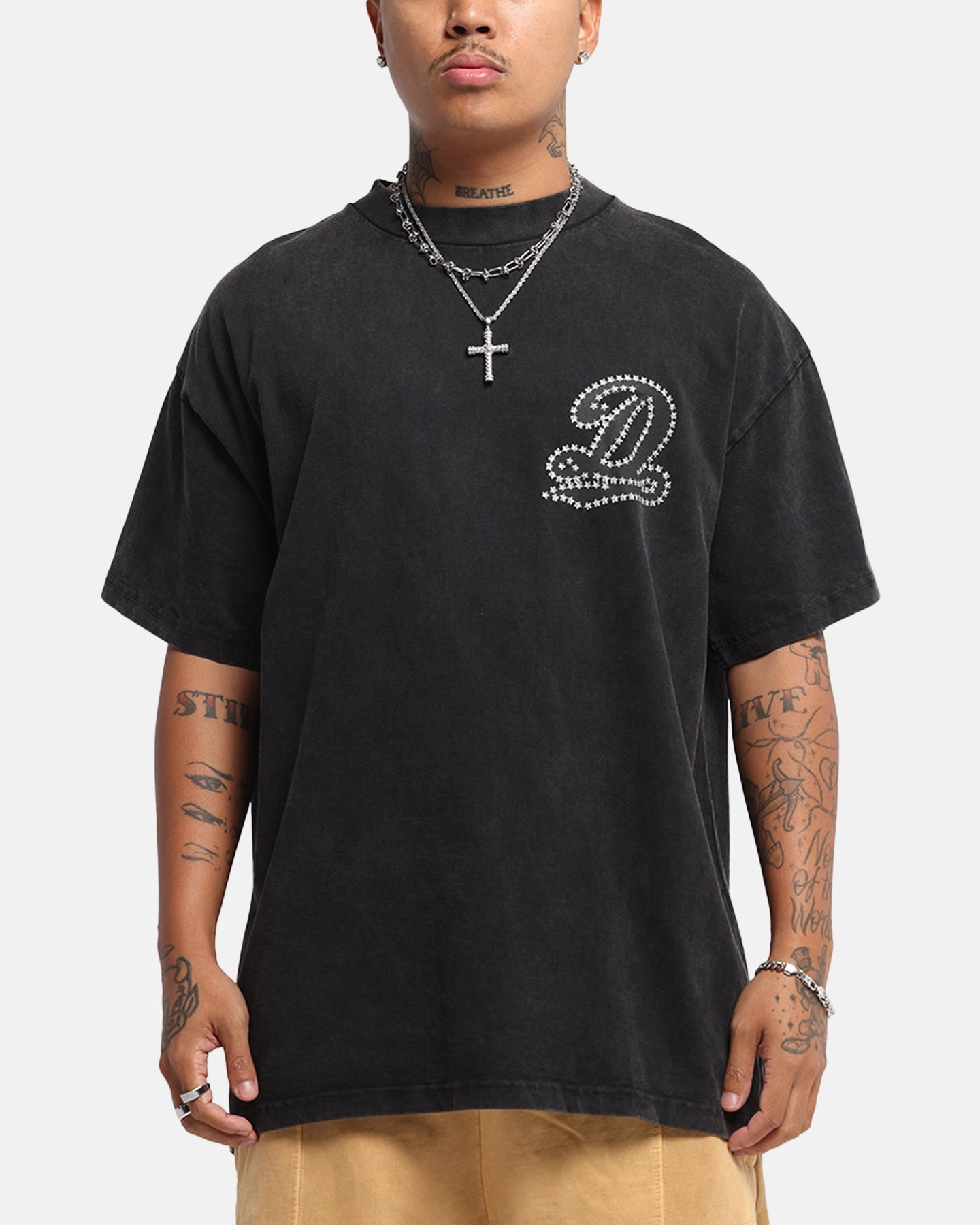 Dreamville Stars T-Shirt Black Breathable touch Cozy and Fashionable