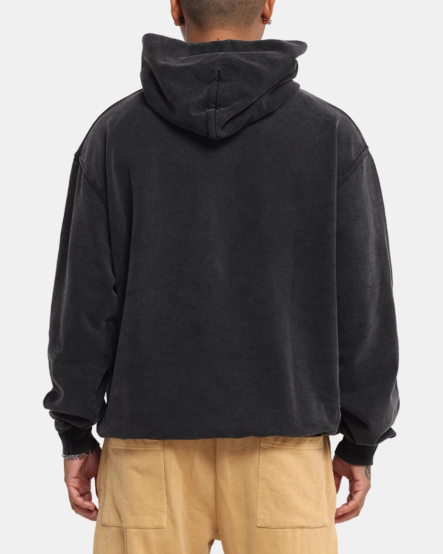 Reinforced Edges Dreamville Tonal Hoodie Black Wash