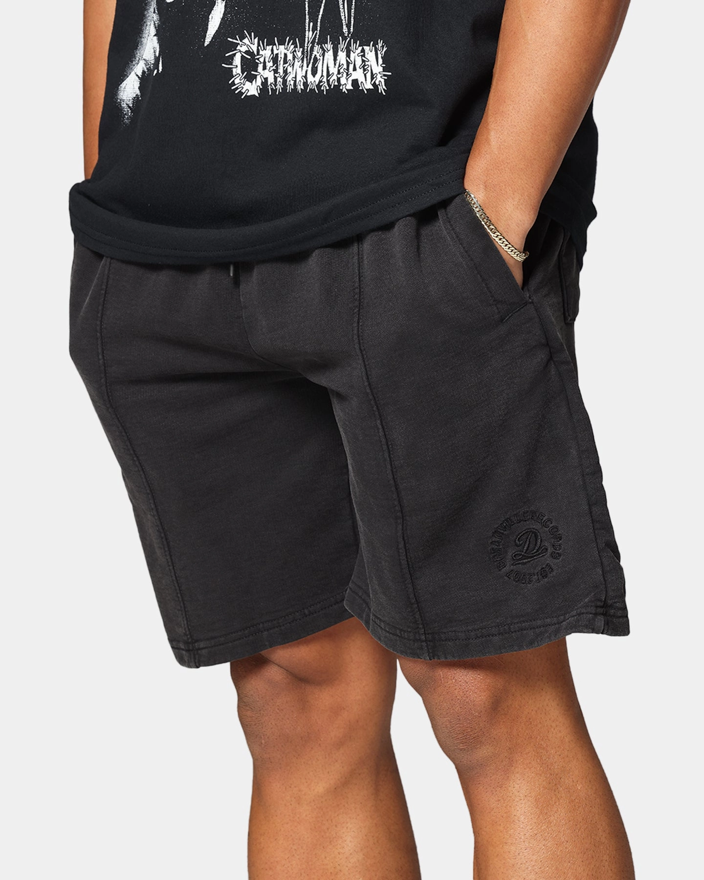 Dreamville Tonal Sweat Shorts Black Wash water sports gear sweater