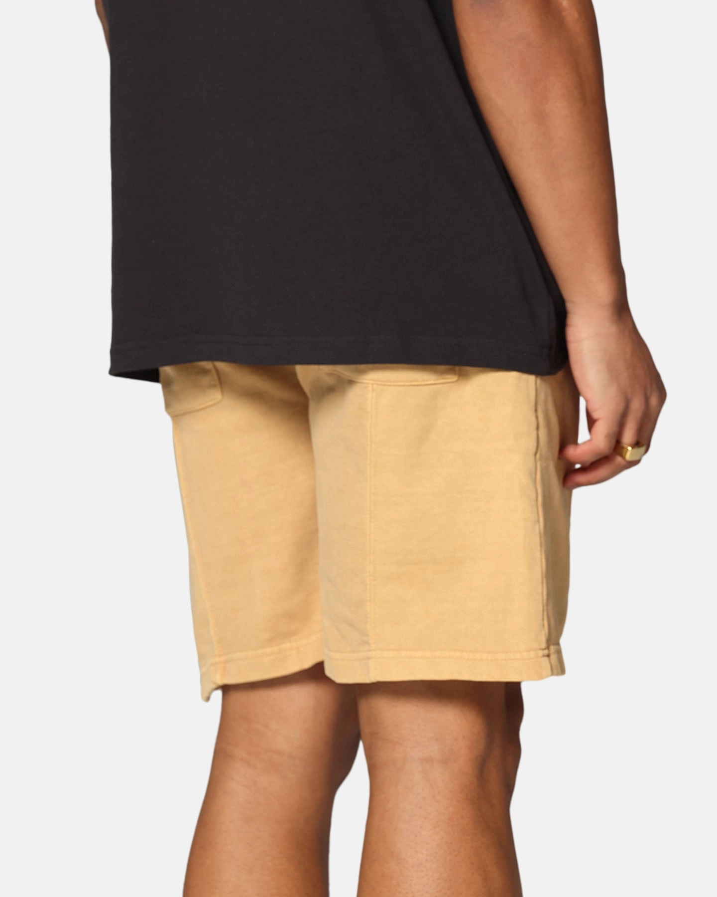 Ergonomic Panel Design Dreamville Tonal Sweat Shorts Sand Wash