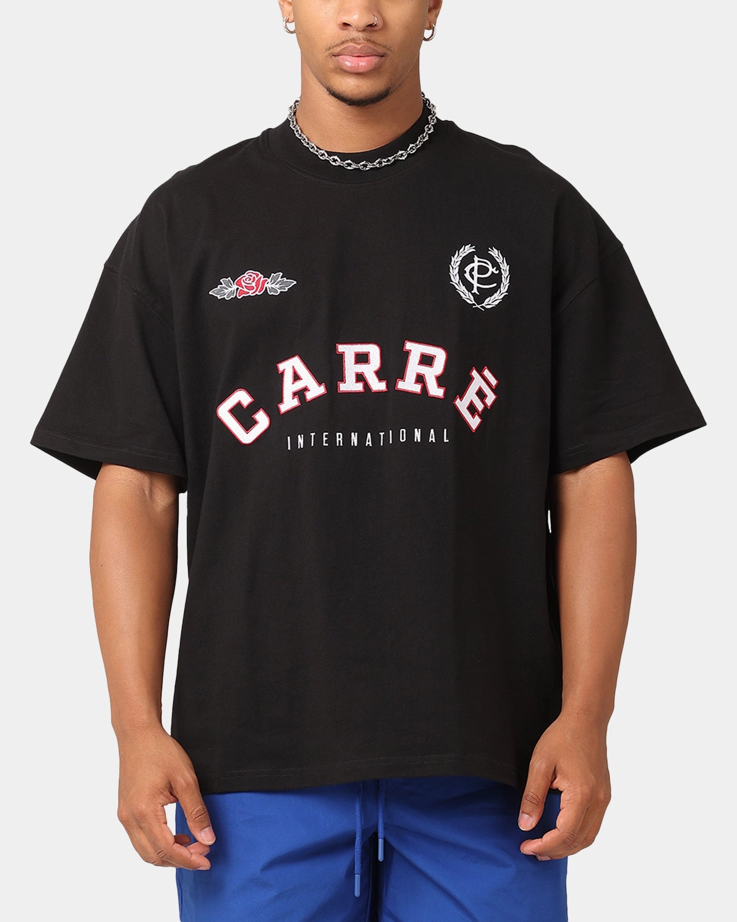 Weekend Look Carre International T-Shirt Black