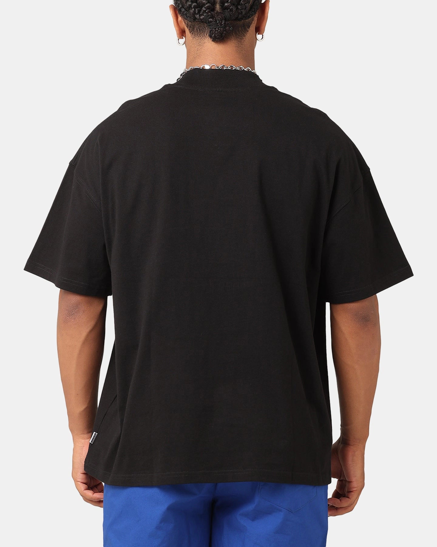 Reinforced Hems Casual Touch Carre International T-Shirt Black