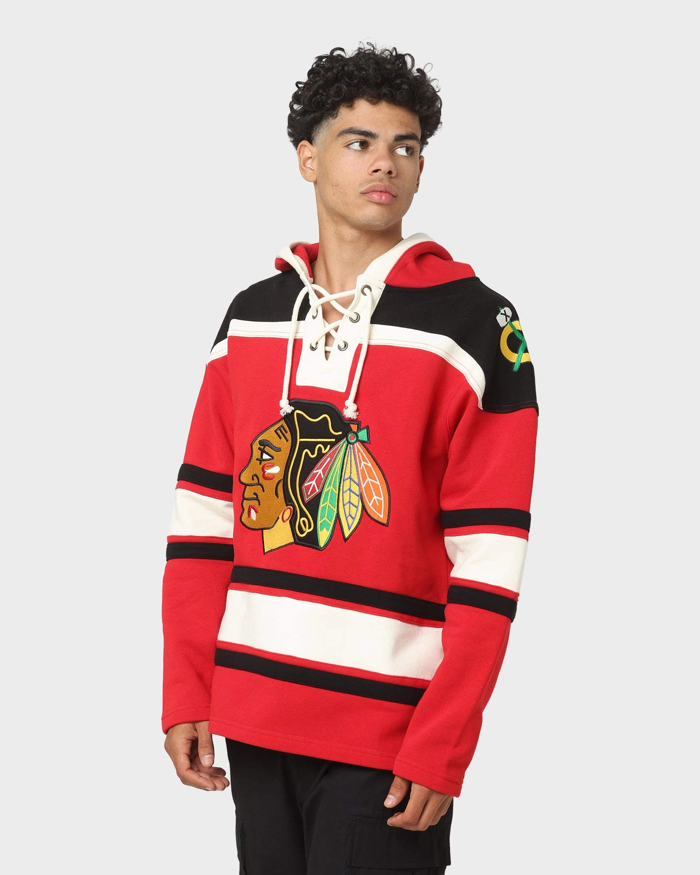 wallet packable 47 Brand Chicago Blackhawks Superior Lacer Hoodie Red