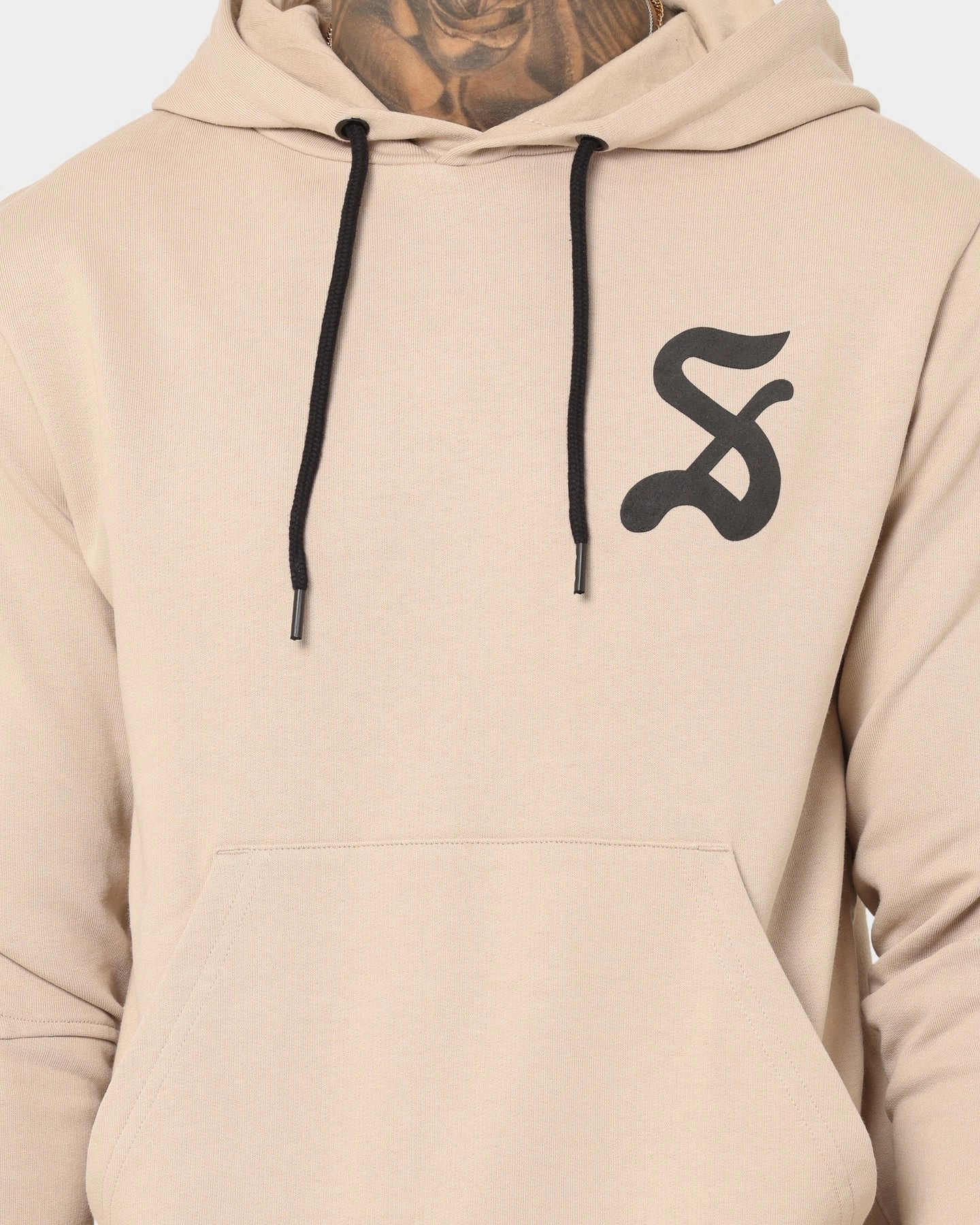 Everyday Comfort Model Saint Morta Gothica New Age Hoodie Stone/Black