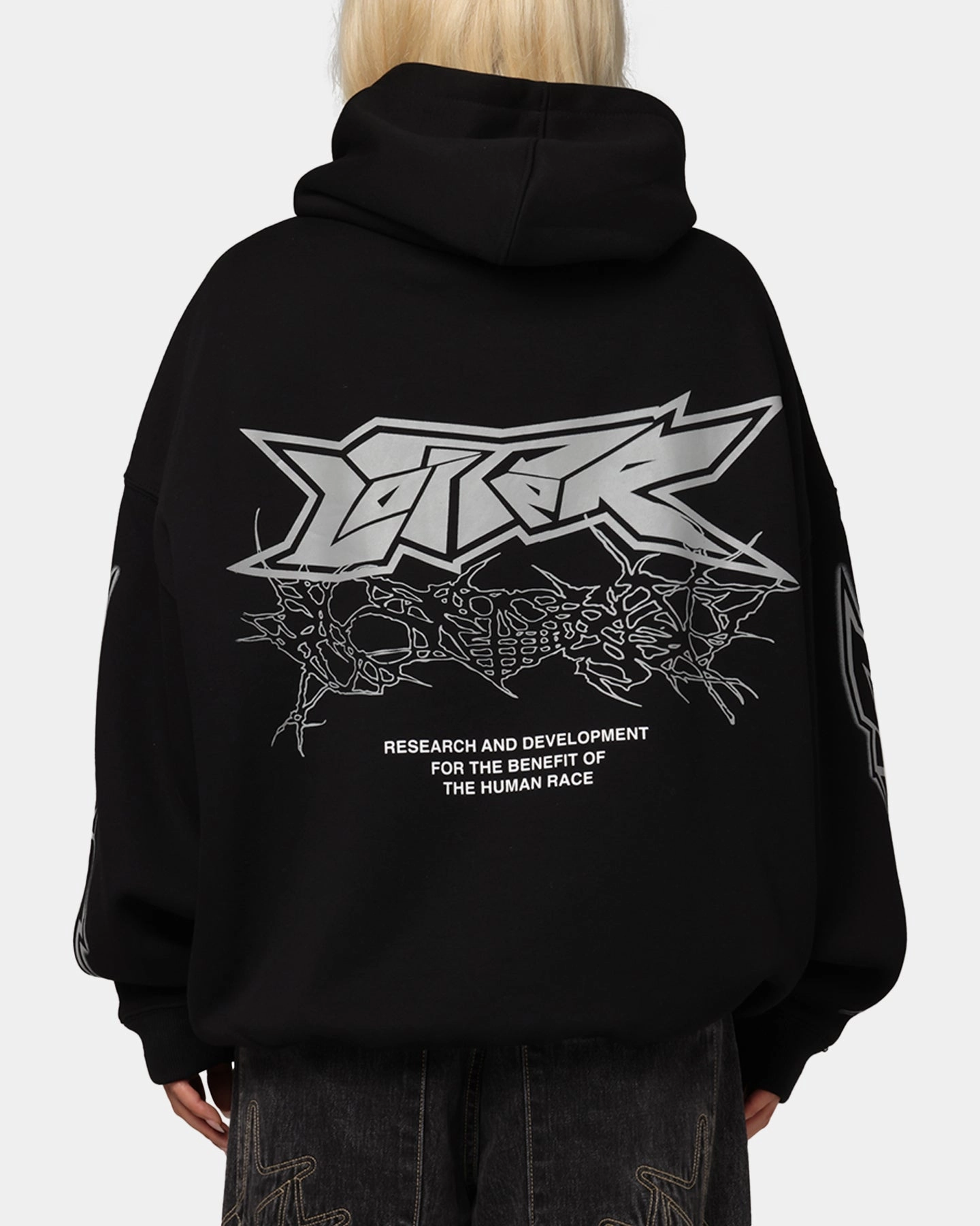 Loiter Runway Hoodie Black Cravat