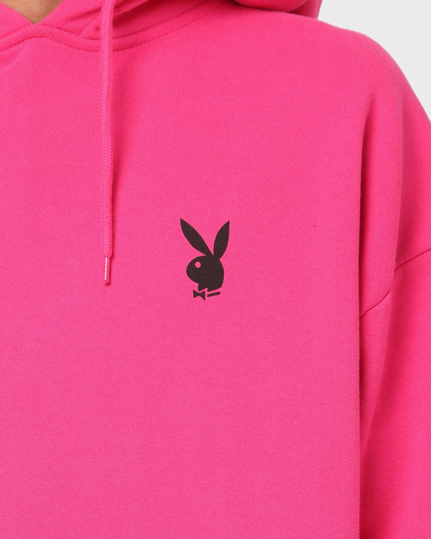 Playboy Stacked Hoodie Hot Pink Ritual Approach