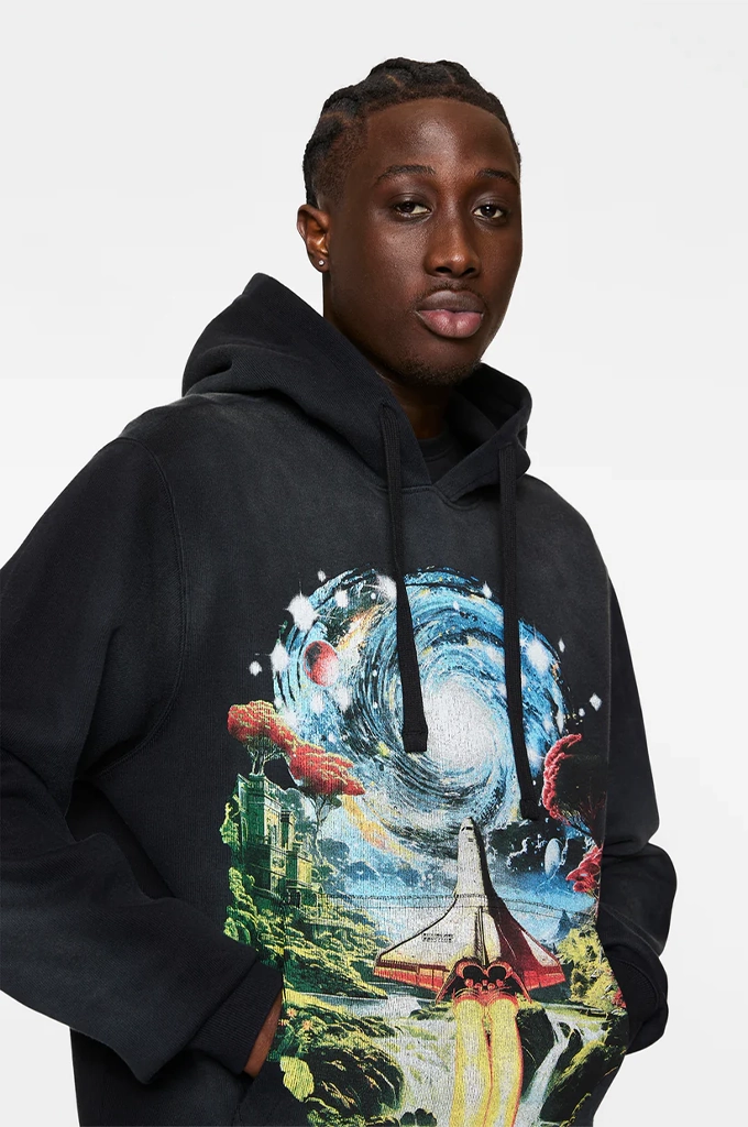 Durable Design Billionaire Boys Club BB Stargazer Hoodie Exhibition - worthy Thermal Regulating