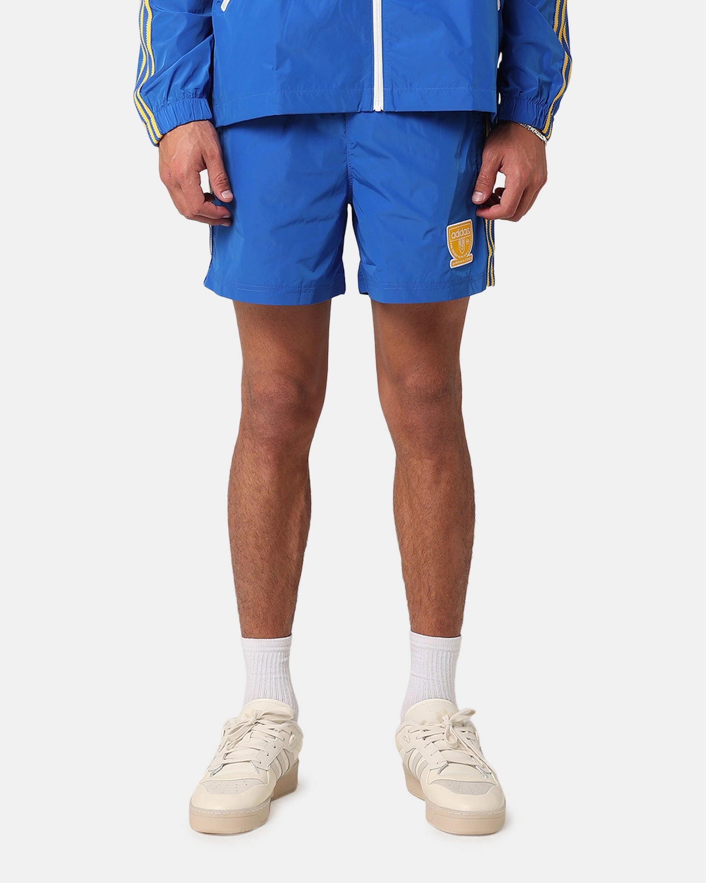 Adidas Graphic Sprinter Shorts Blue Fashion Fit