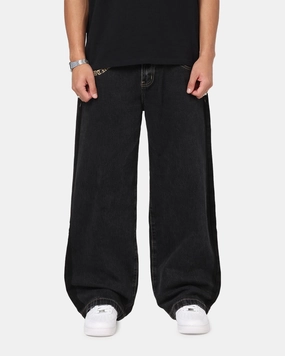 Saint Morta Amplus Rodeo Drive Recon Jeans Black Shadow Seamless Waistband Finish