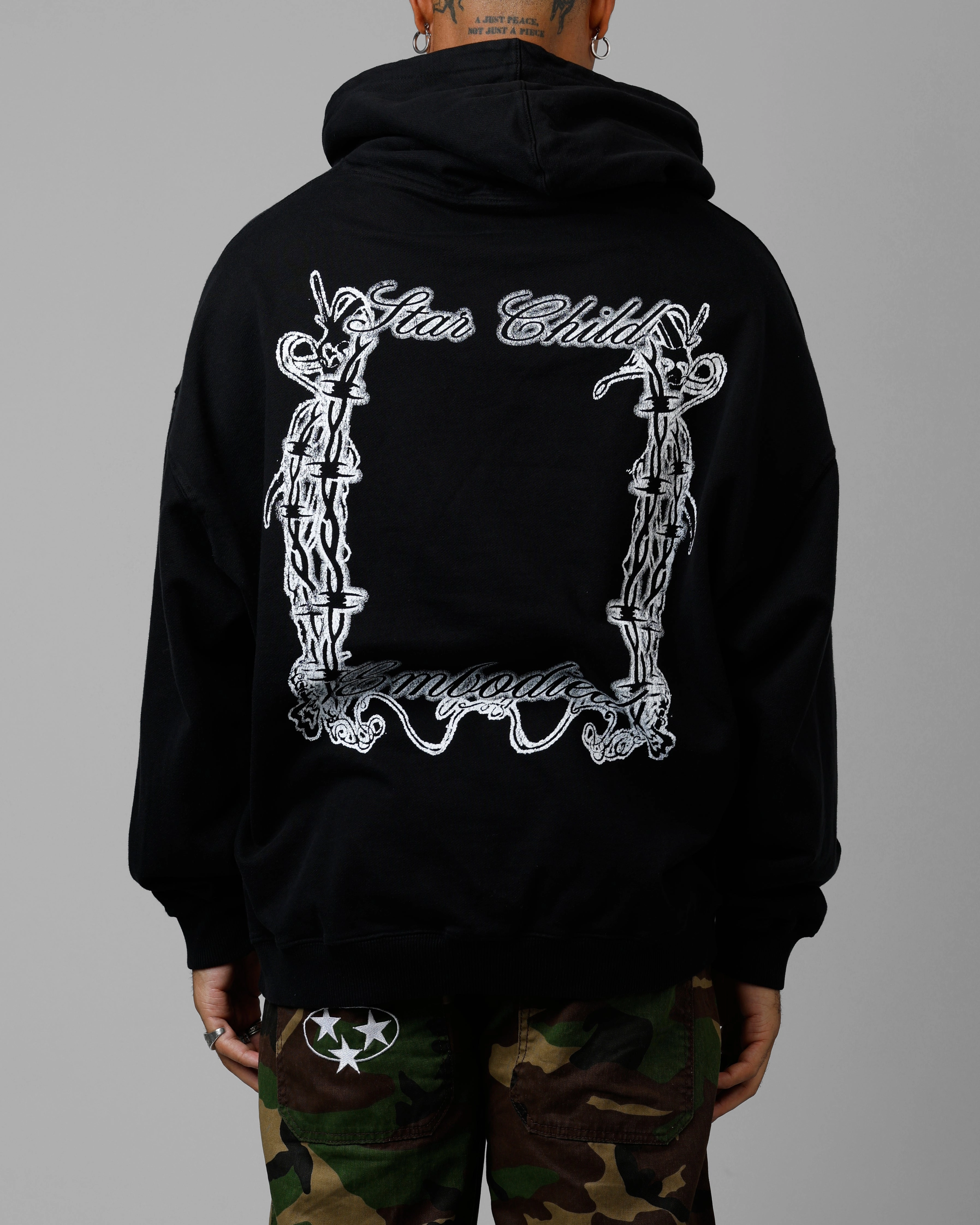 Advocate Loiter Earth Angel Premium Hoodie Black