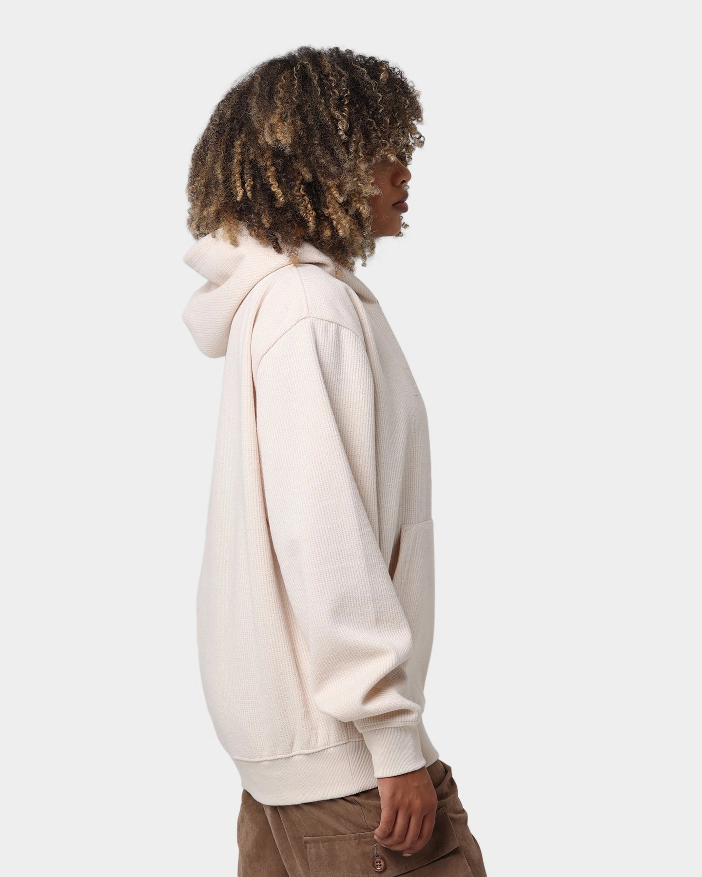 Unisex Help Honor The Gift Howard Knit Hoodie Cream