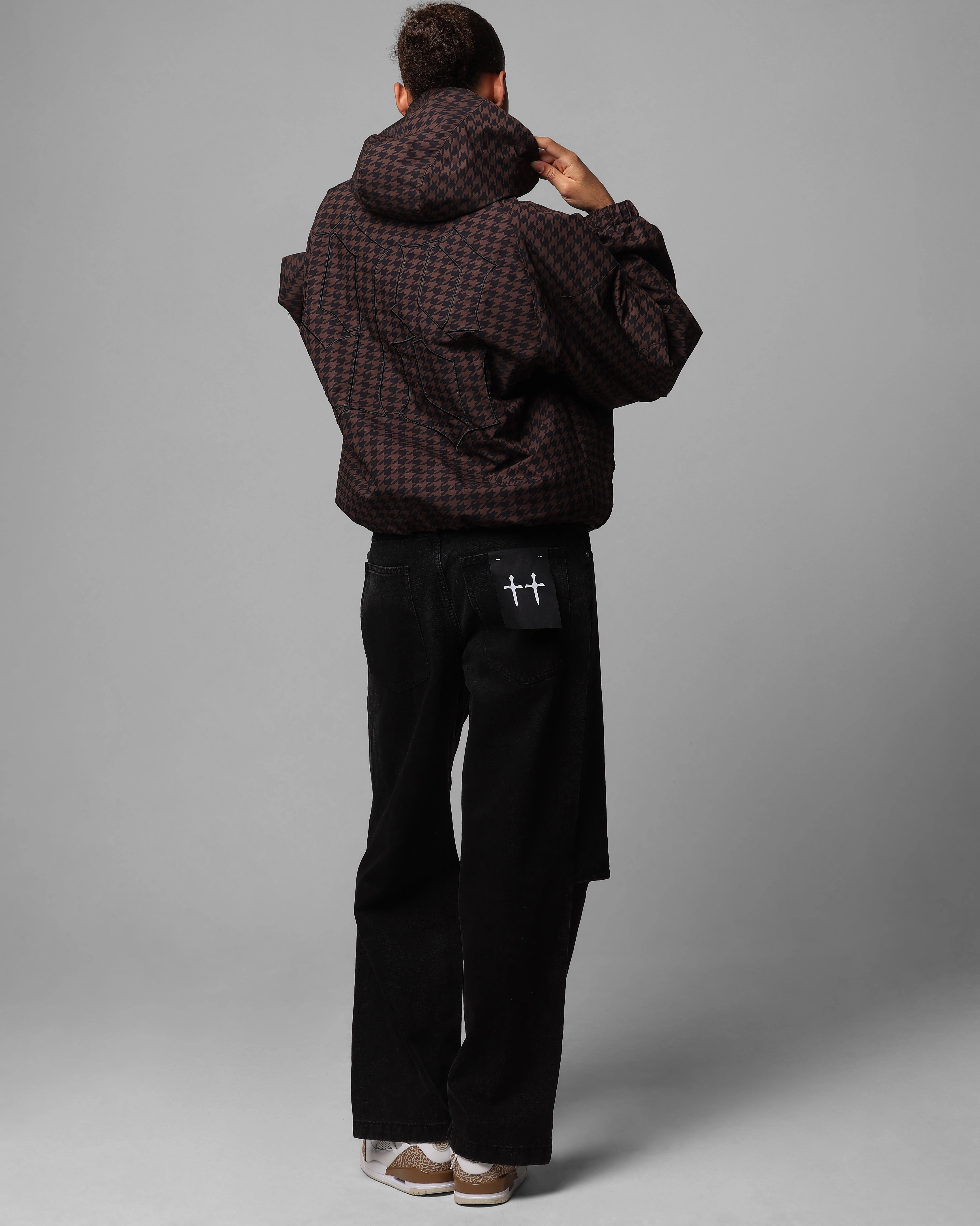 artists OversizedFit Loiter Tailgate Jacket Brown/Black
