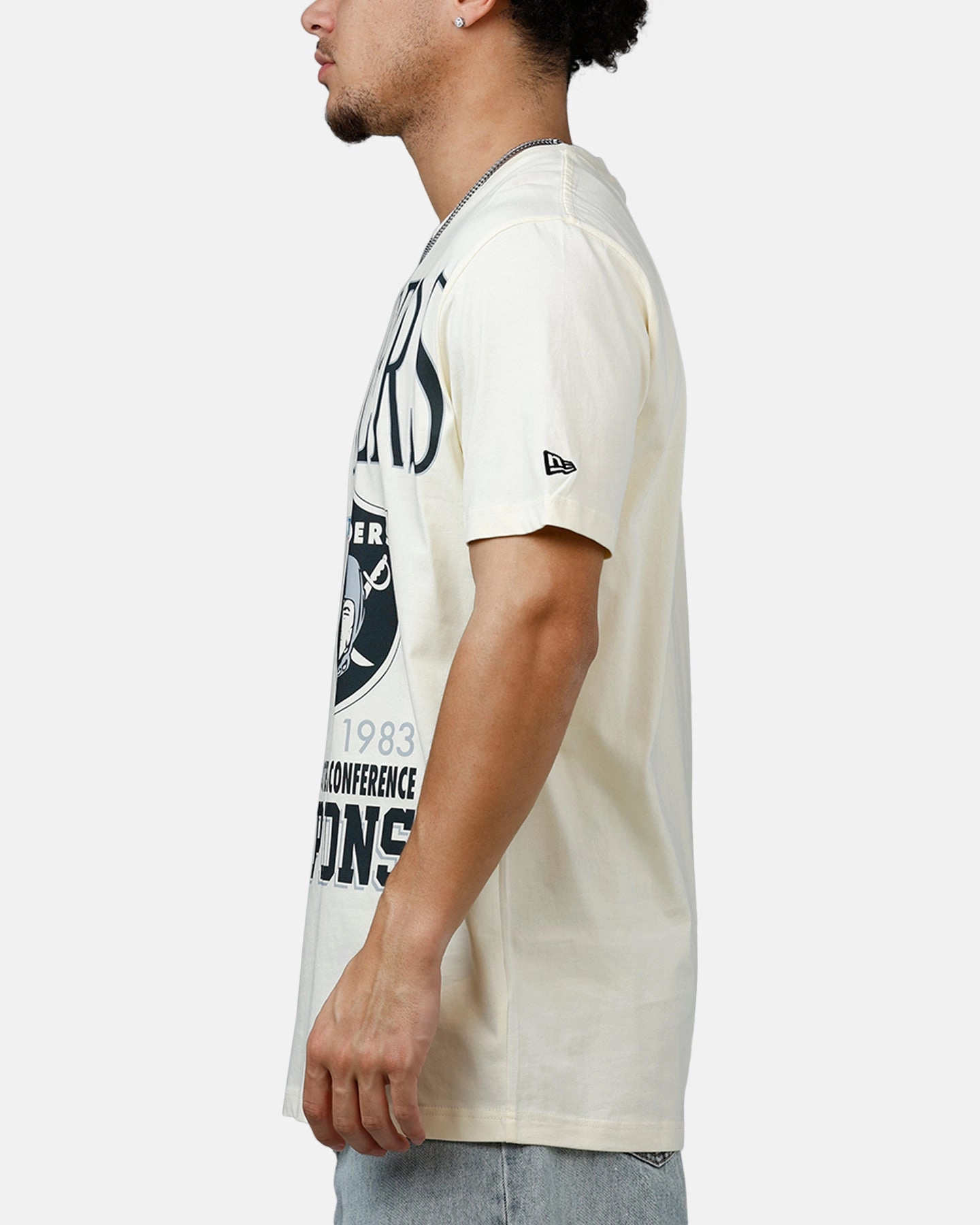 New Era Las Vegas Raiders 1983 Vintage Champs T-Shirt White Luxury exclusivity
