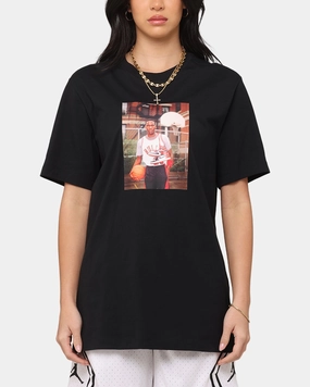 Jordan Brand Photo Crewneck T-Shirt Black/Black casual and comfortable Sweat Absorbent