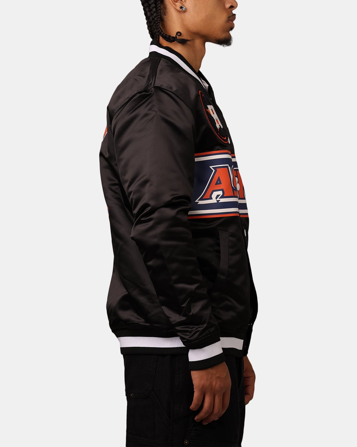 NonIrritating Tagless Neck suitable for gift giving New Era Houston Astros 2024 Rally Drive Jacket Black/White