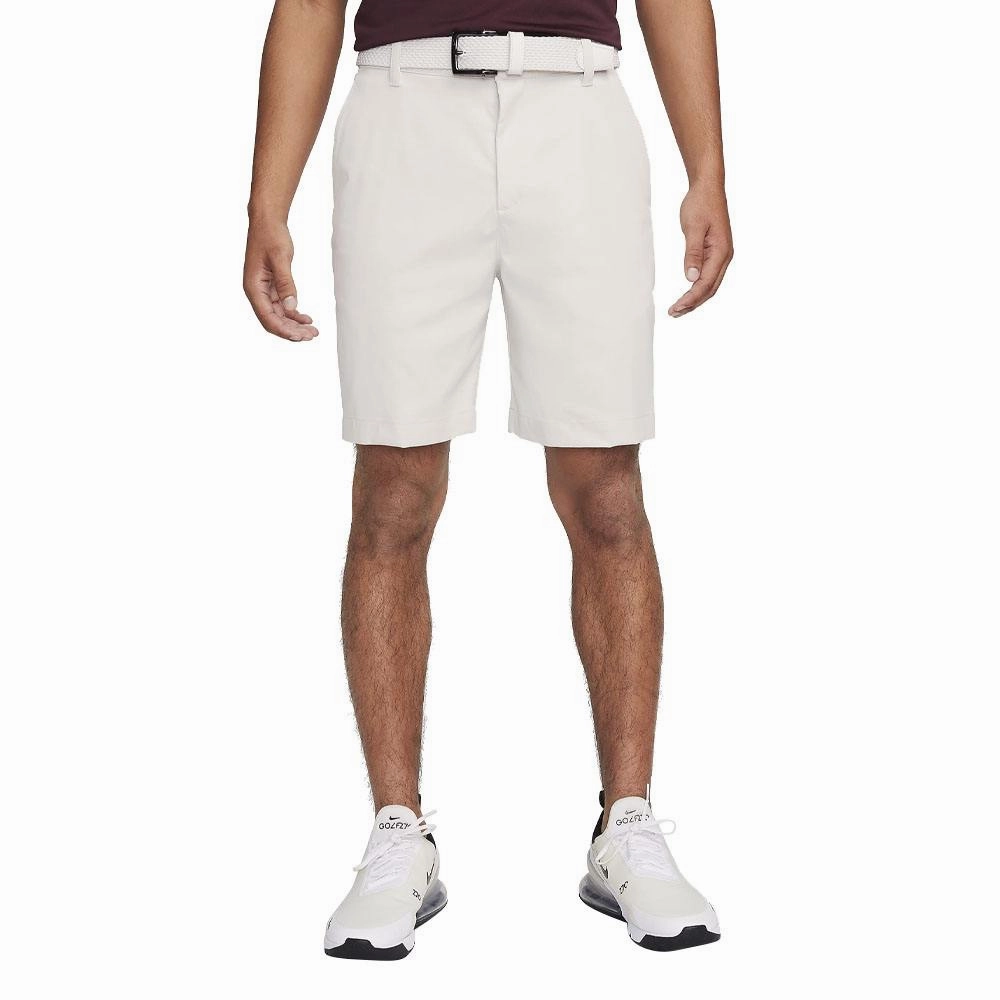 Chill Mood Nike Tour 8" Chino Golf Shorts Light Bone/Black - FW24 Men