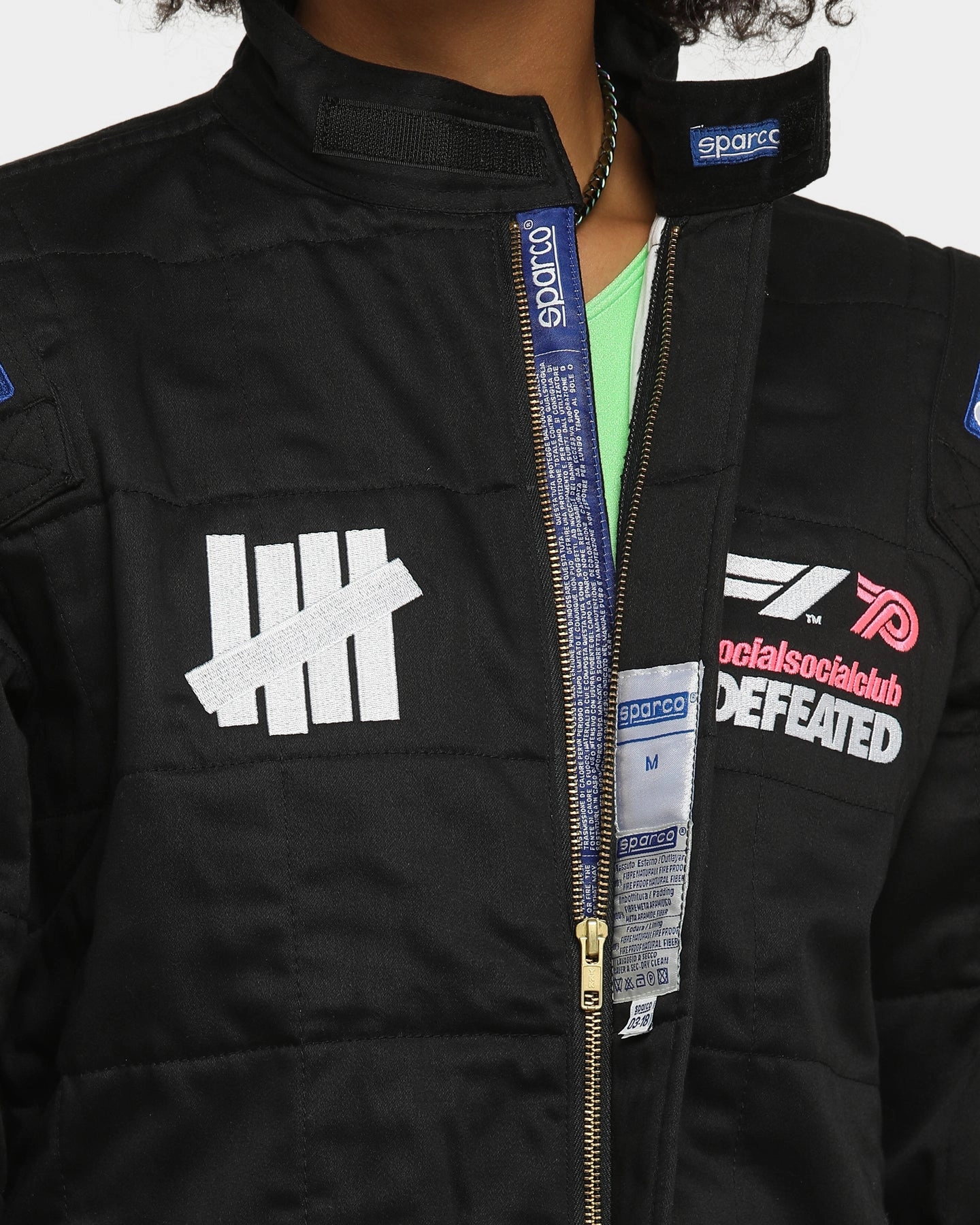 Anti Social Social Club Men's ASSC X UNDFTD X F1? Jacket Black Withstand