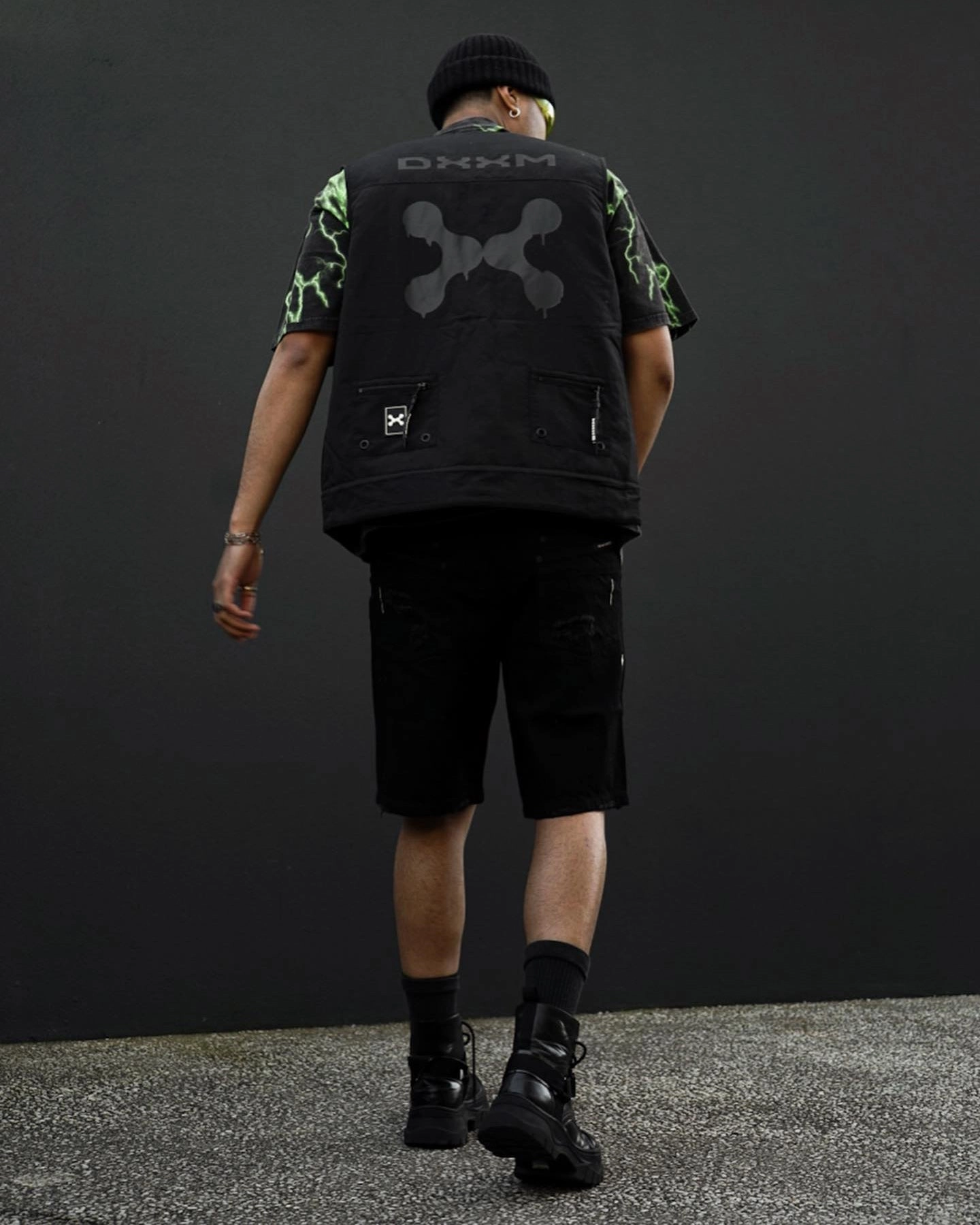 DXXMLIFE L-1 A Vest Black suitable for advertising campaigns Casual Outdoor Layer