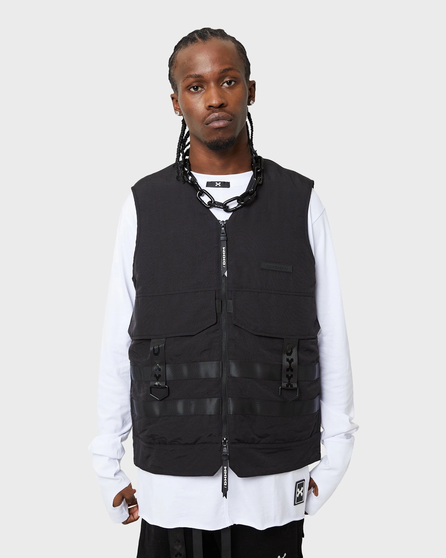 DXXMLIFE L-1 A Vest Black Sleek Fit