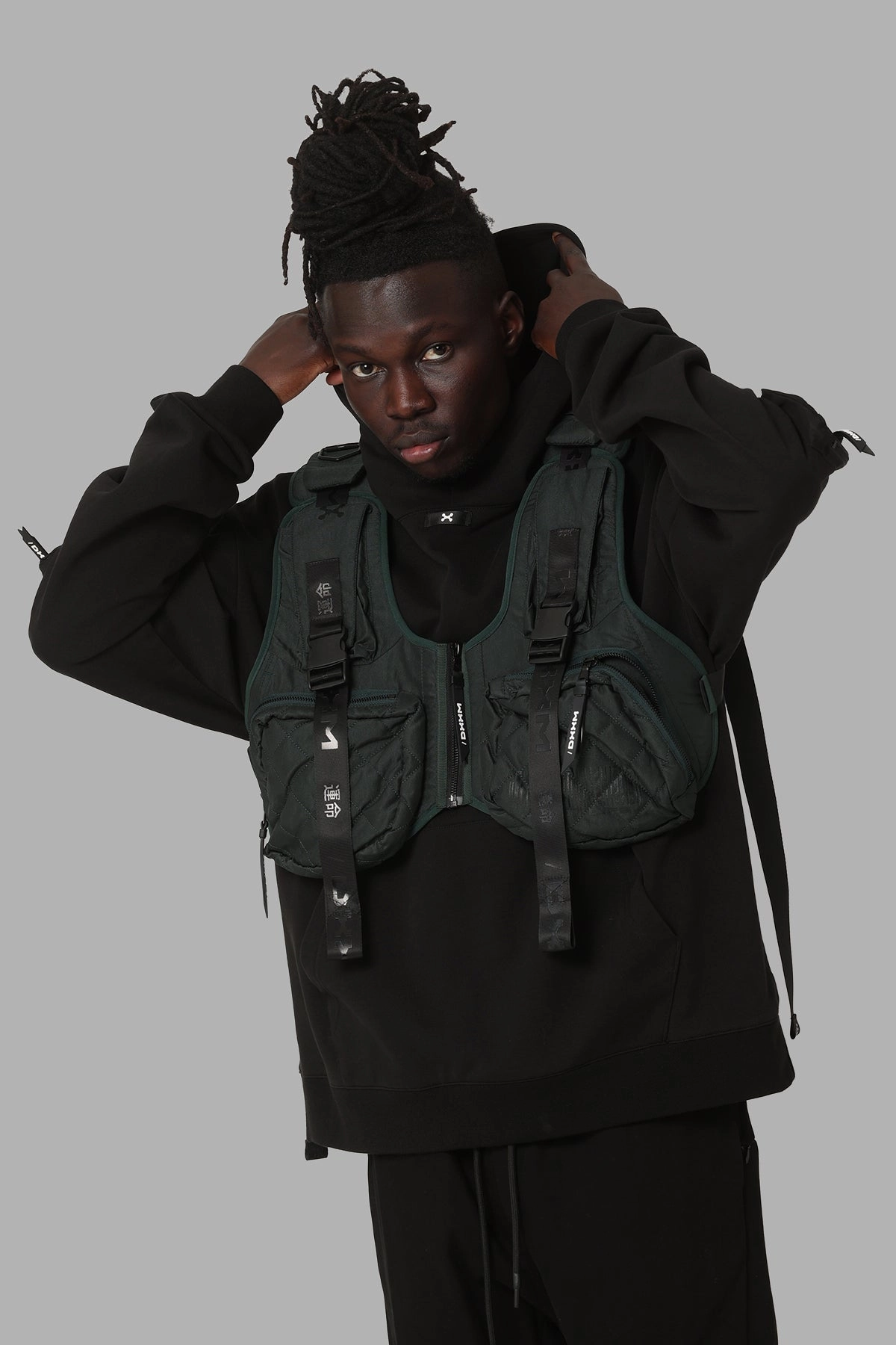 Modern second - hand DXXMLife L-3 A Chain$aw Utility Vest Dark Green