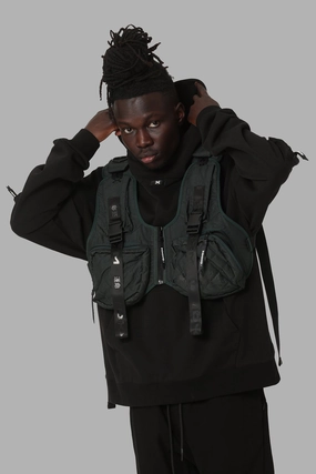 Modern second - hand DXXMLife L-3 A Chain$aw Utility Vest Dark Green