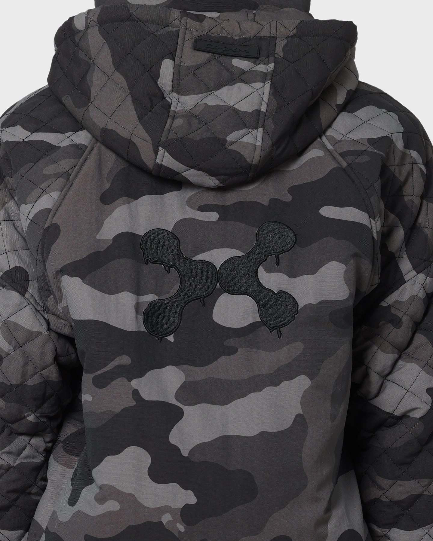 DXXMLIFE L-3 Quilted AnXrak Nid Jacket Grey Camo Lightweight Comfort