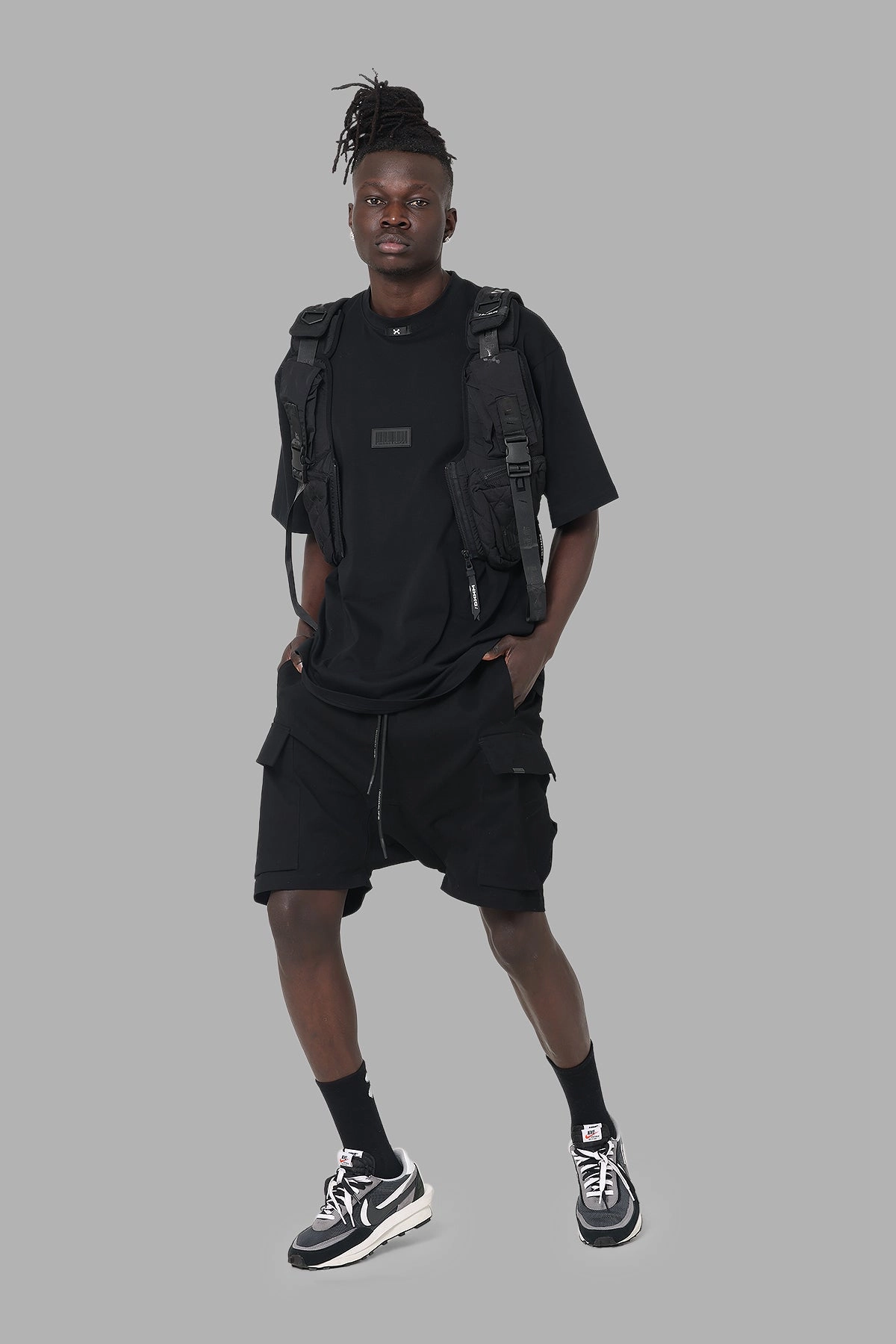 DXXMLife L-5 A Cargo Shxrt Black Go Soft