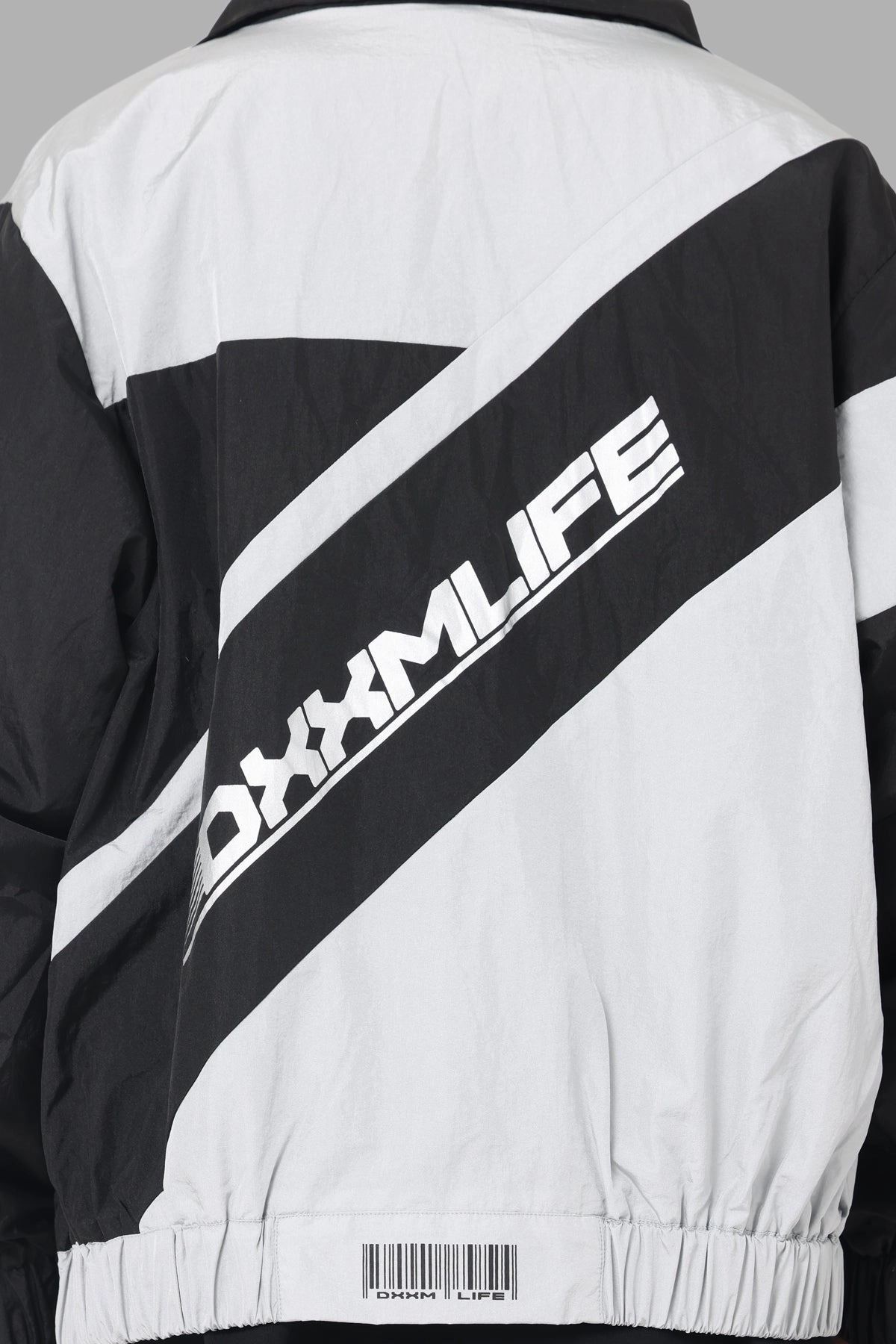DXXMLife L-6 C Racing Windbreaker Black/Grey Dynamic Feel Durable Seams