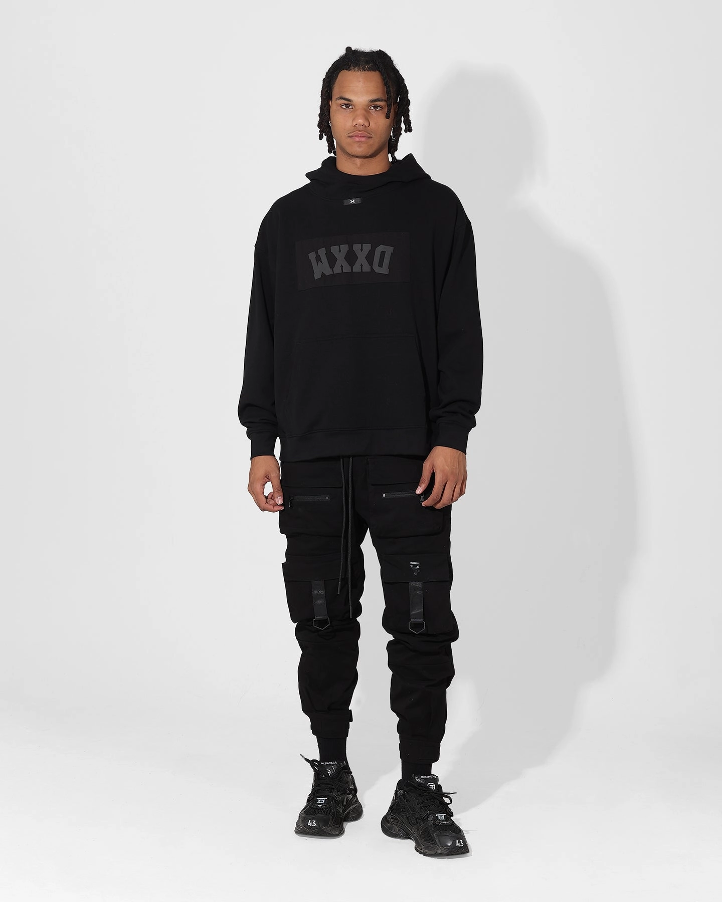 City Ready DXXMLIFE L-7 V3L3DRXME Boxy Hxxdie Black