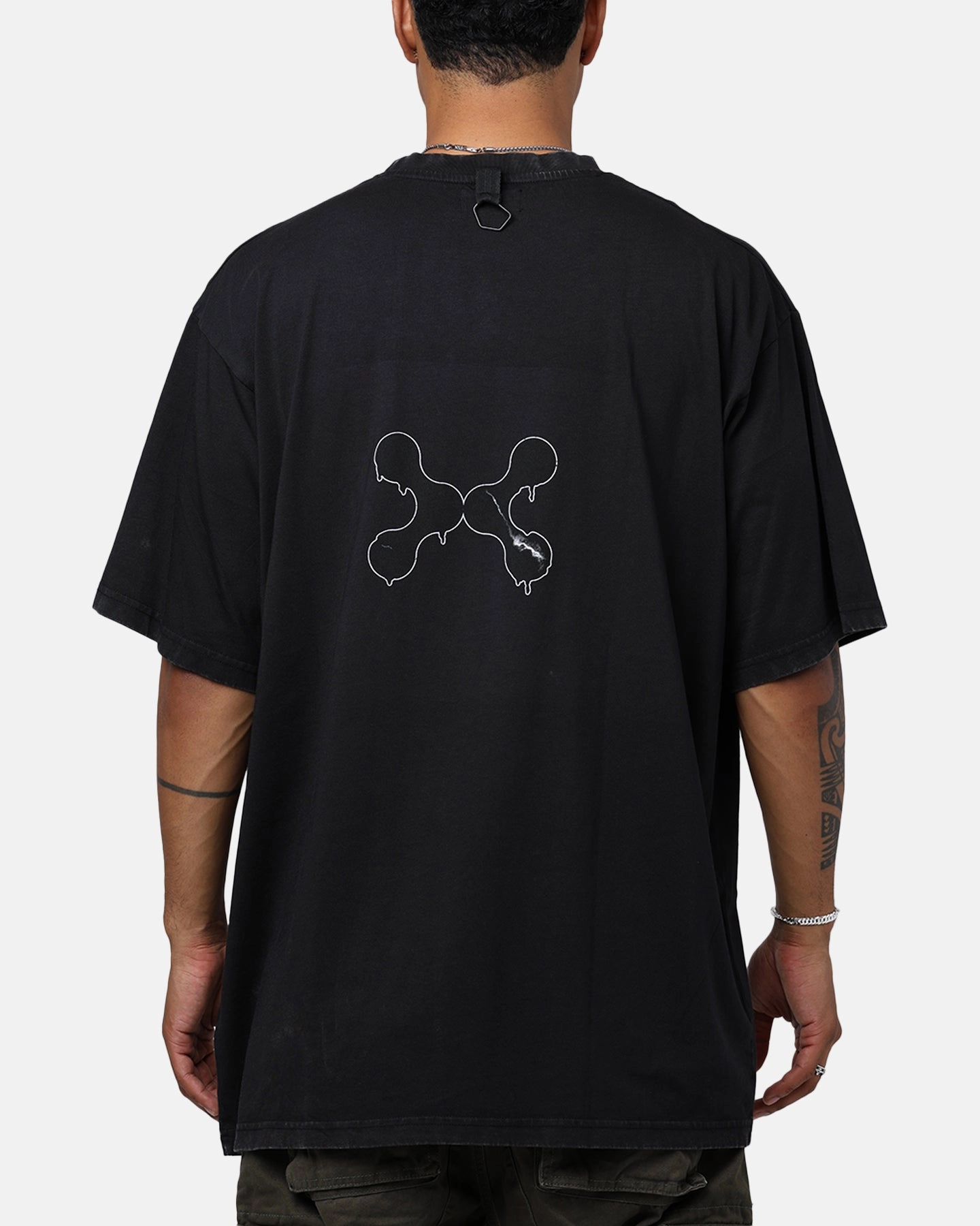 Minimalist Aesthetic Active Layering DXXMLIFE Psychx Vintage T-Shirt Vintage Black