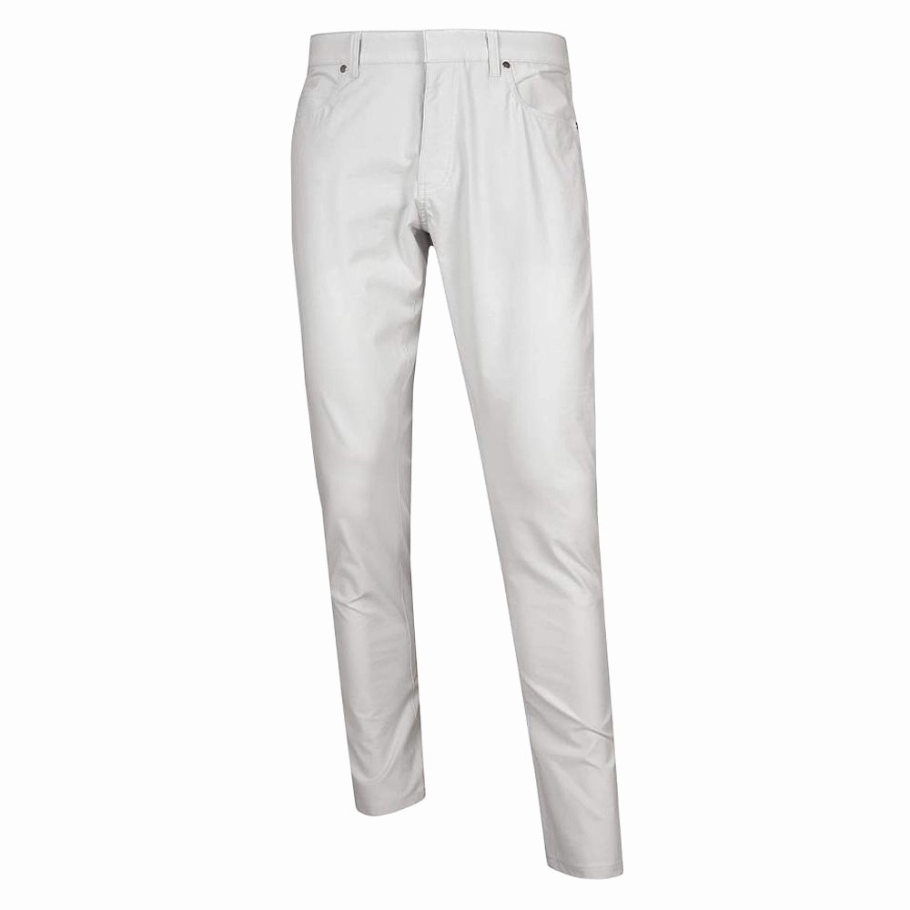 Reinforced Pockets BreathableLining Nike Dri-FIT Repel 5-Pocket Slim Golf Pants Photon Dust - FW23 Men