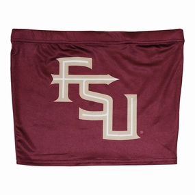 Anatomical Seam Placement Reliable Quality ZooZatz Women's Stacked FSU Tube Top - Garnet