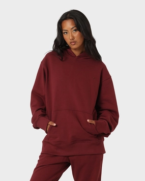 Odor Control Treatment Adidas C French Terry Hoodie Shadow Red