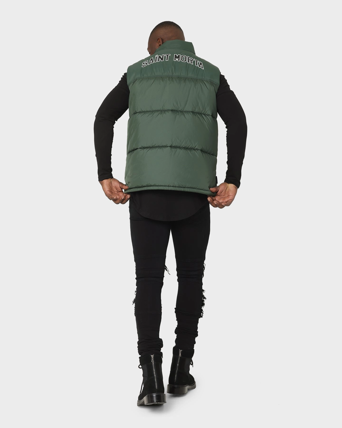 Outdoor Style Sombrero Saint Morta Kingdom Puffer Vest Dark Green