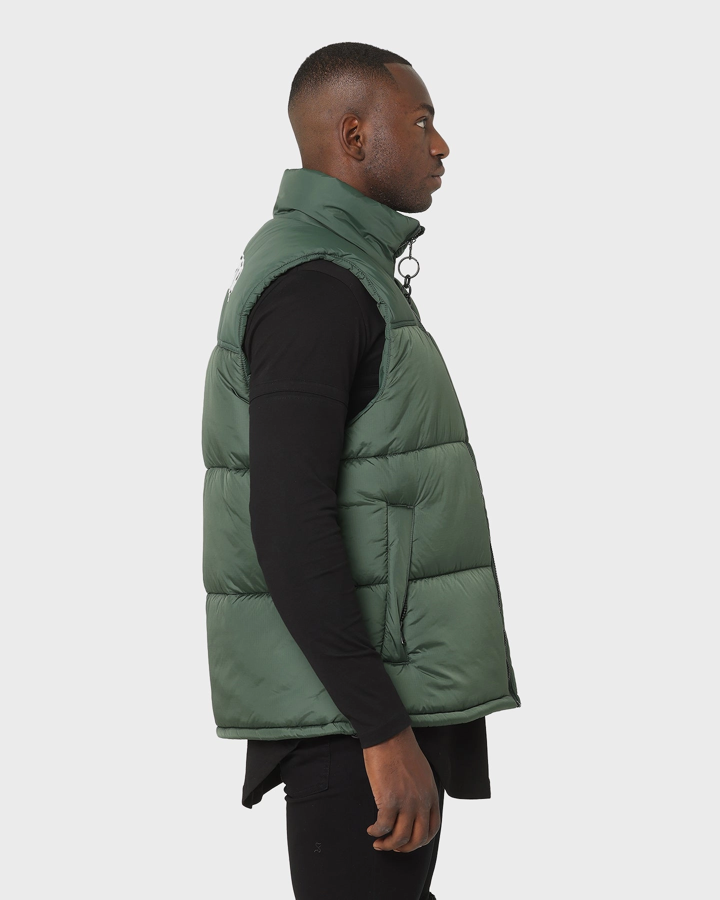Eco Friendly Insulation Saint Morta Kingdom Puffer Vest Dark Green
