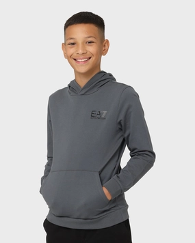 EA7 Emporio Armani Kids' Hoodie Iron Gate Attraction