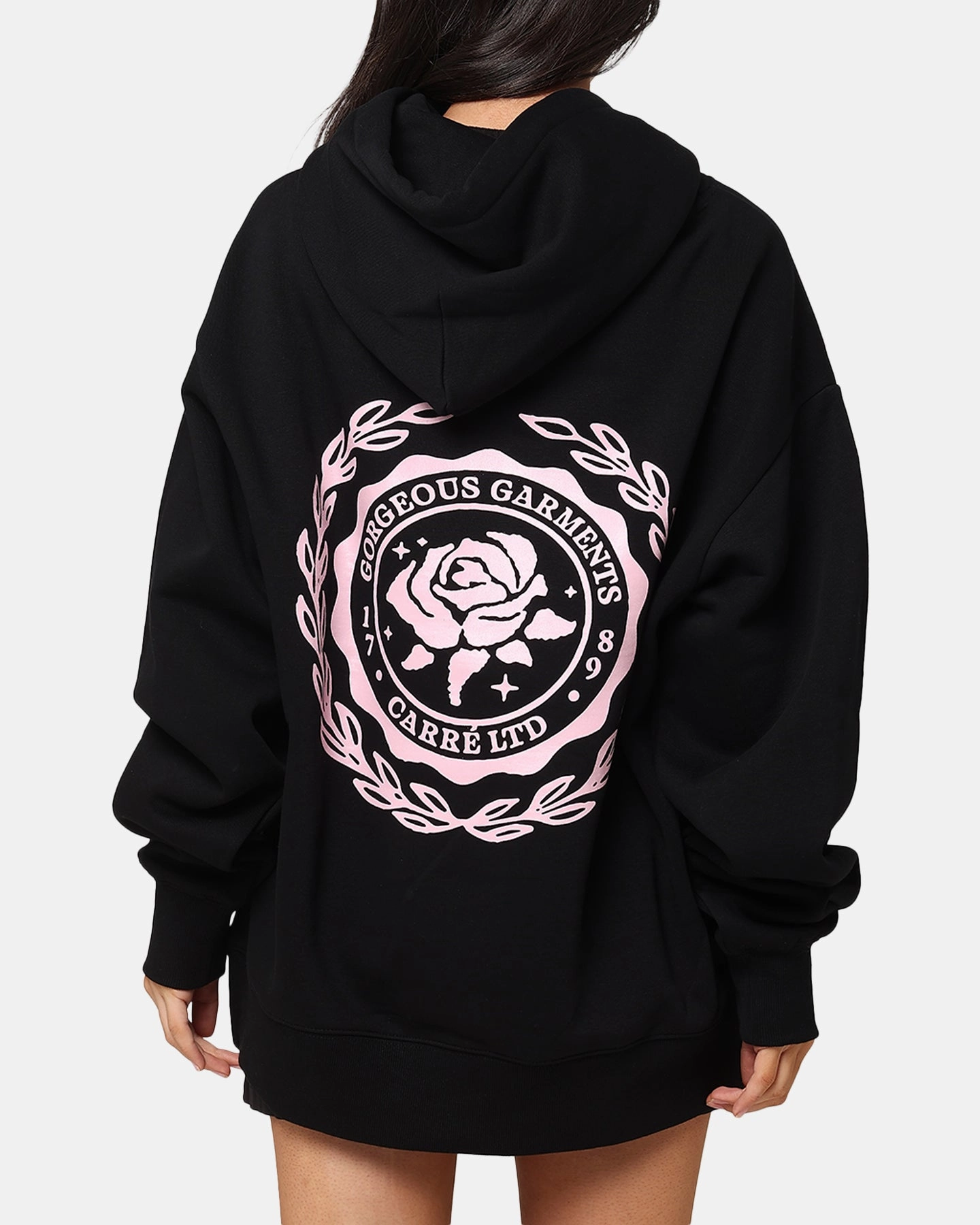 Carre Gorgeous Hoodie Black HiddenStorage