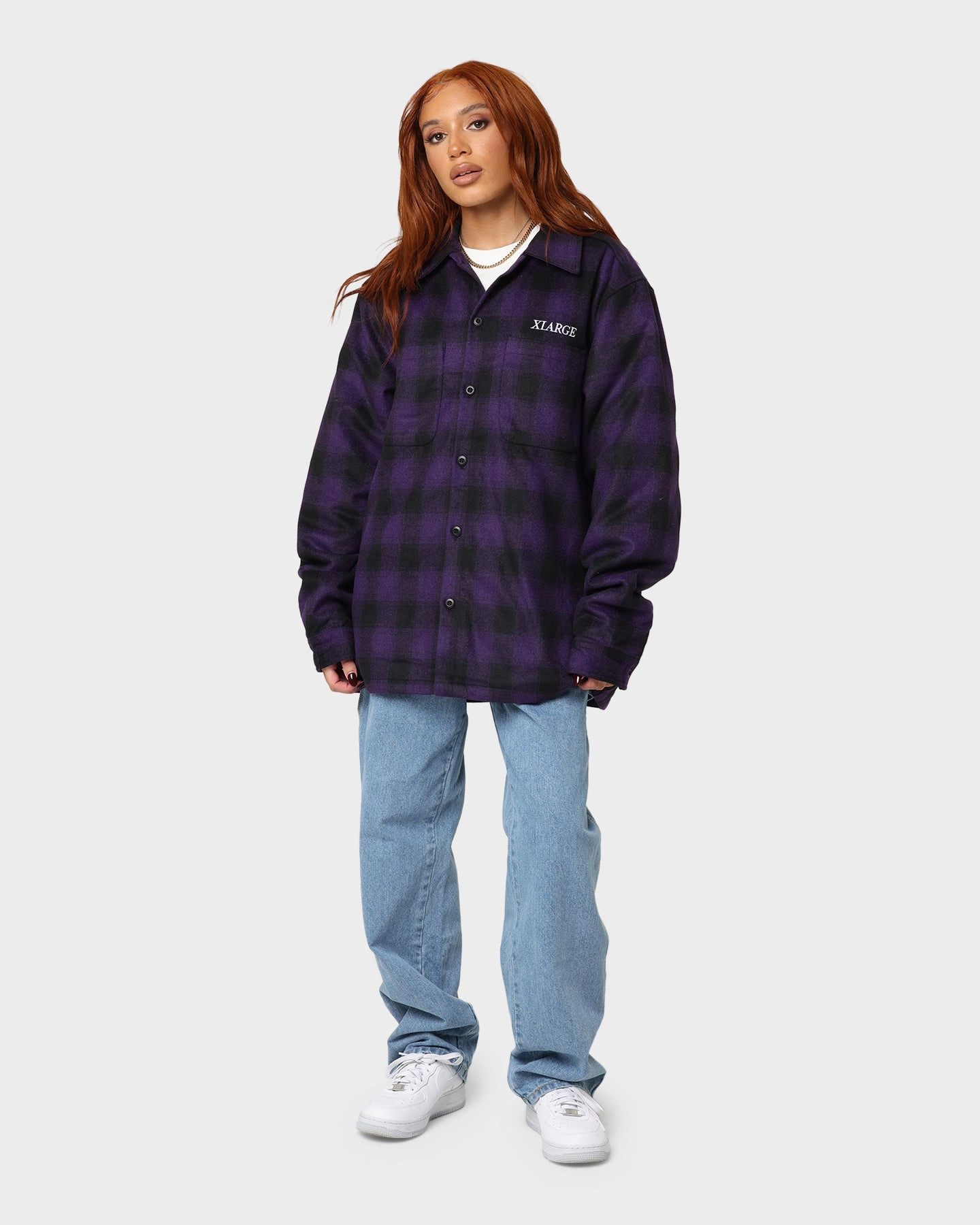 X-Large Rip Jacket Black/Purple Versatile Protection