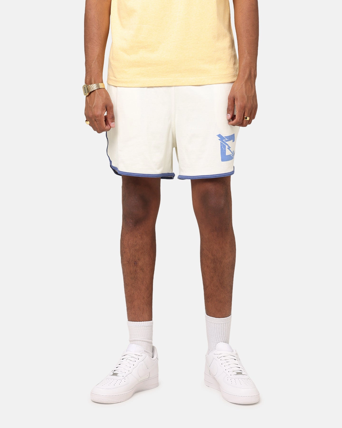 Lightweight Fabric jewelry Champion 50's Pool Boy Shorts White