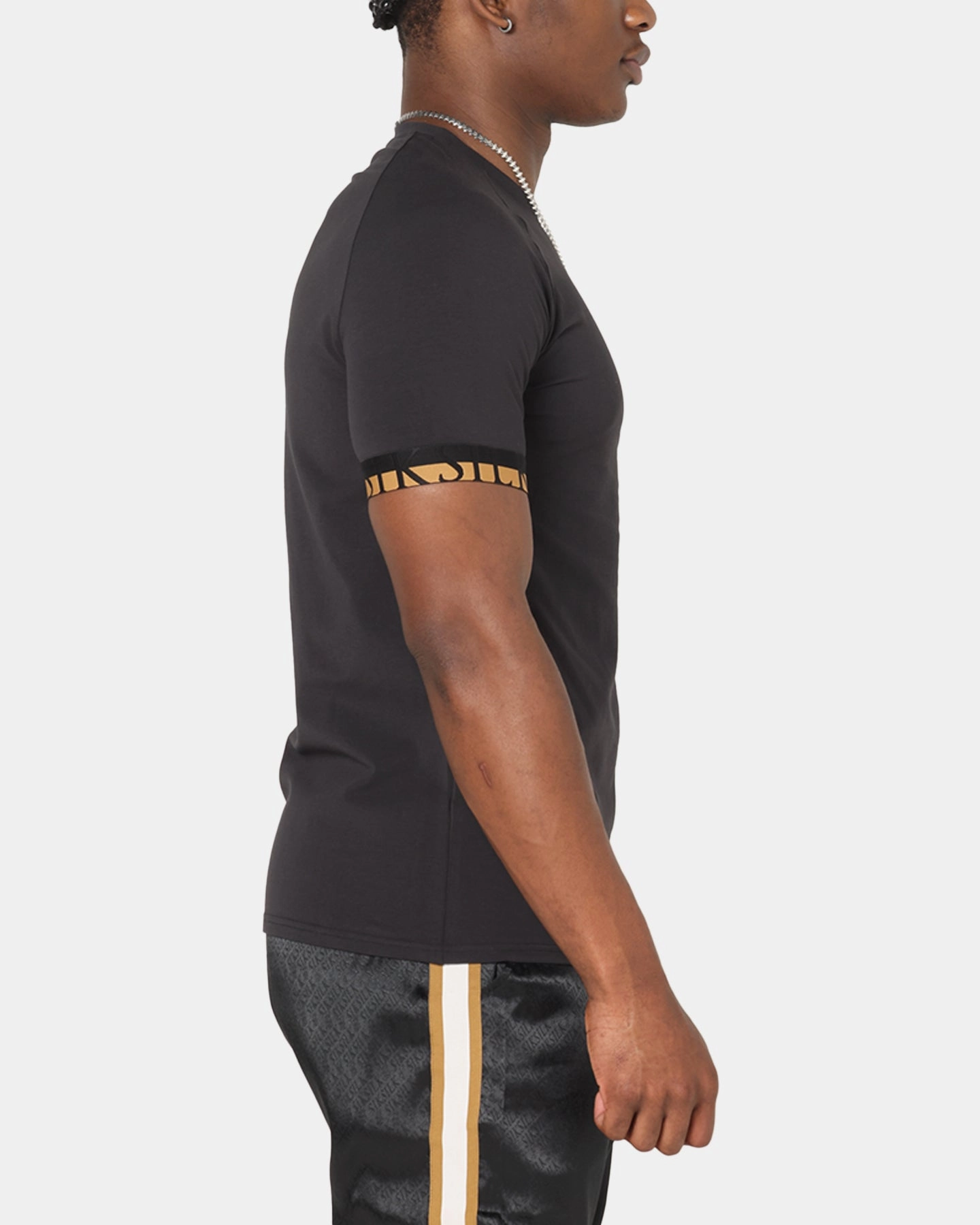 Odor Resistant Treatment Sik Silk Tech T-Shirt Black