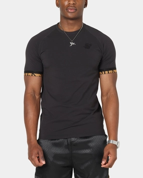 Stylish Fit Sik Silk Tech T-Shirt Black