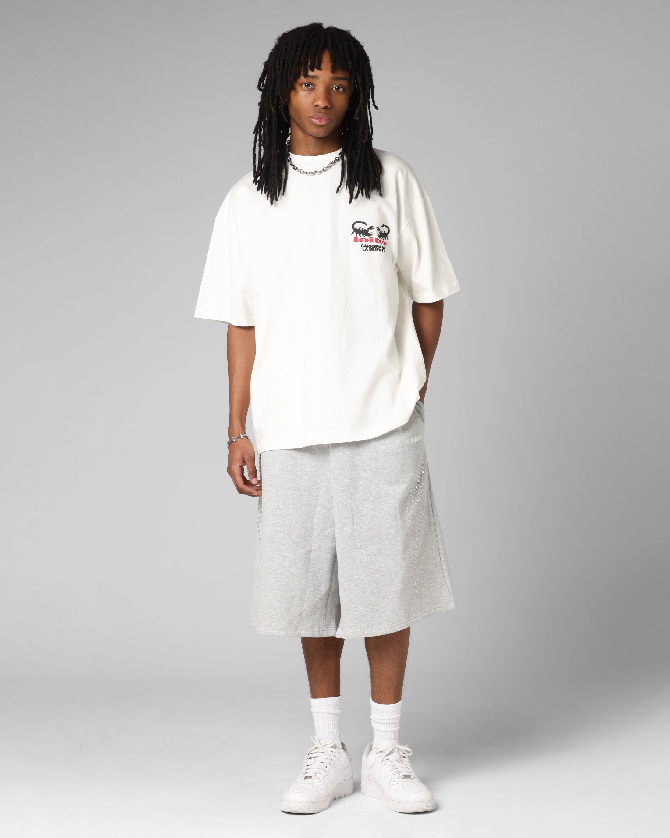Comfortable And Trendy funky Loiter Bullrush Premium T-Shirt Off White