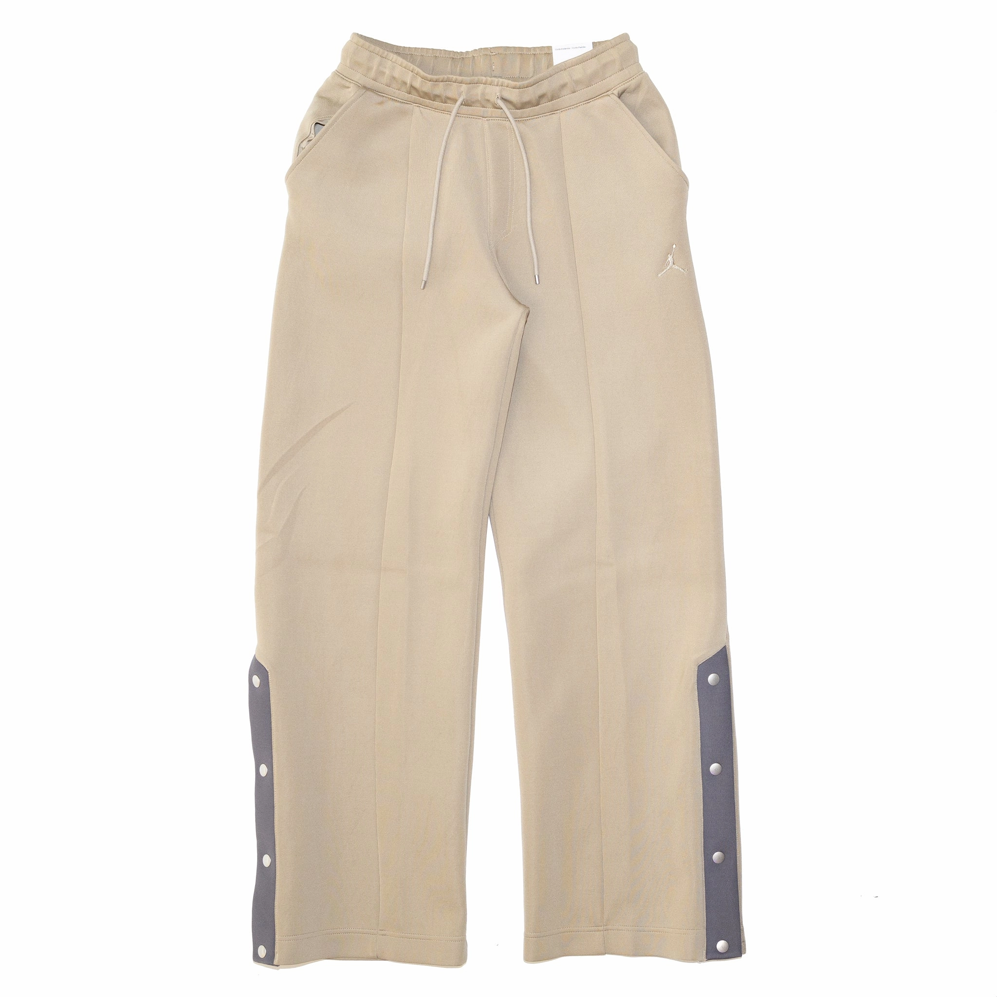 Women's Air Jordan New Classics Capsule Snap Pants 'Khaki' Clean Cut