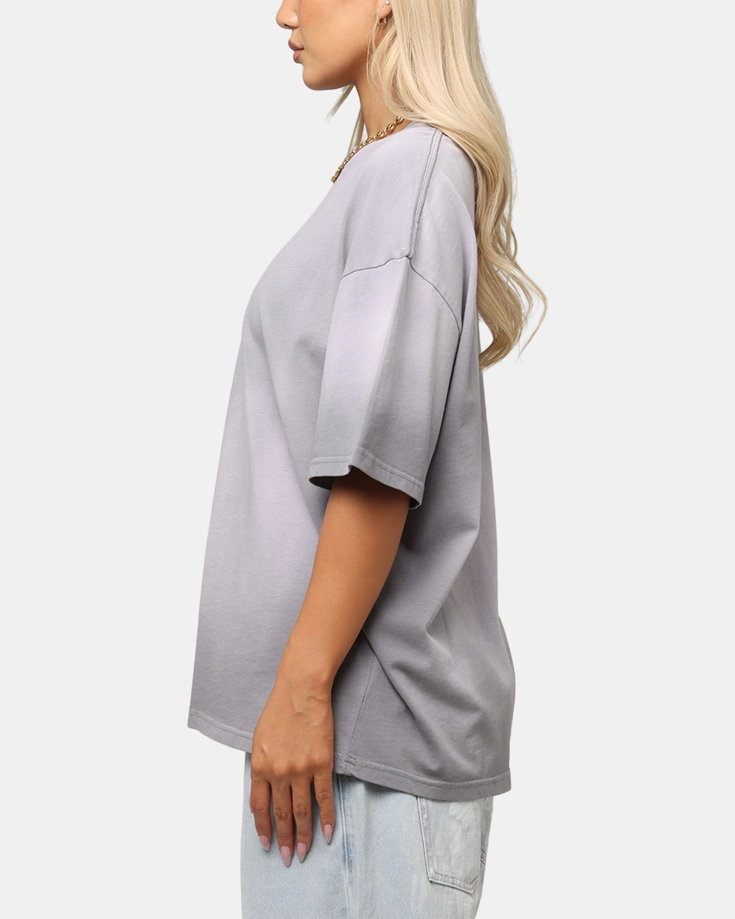Culture Kings Sunfade T-Shirt Grey City Fashion
