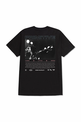 Bob Marley X Primitive Rising Sun Tee Stone Wash Process