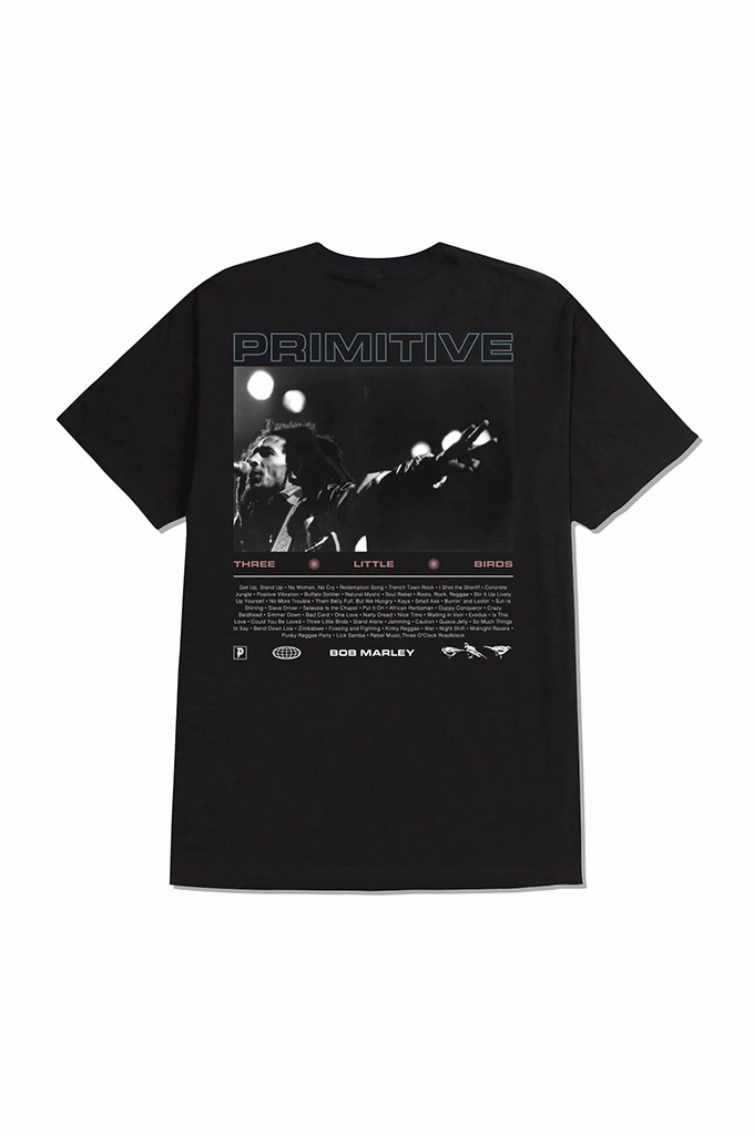 Bob Marley X Primitive Rising Sun Tee Casual Comfort Layer Layered Comfort